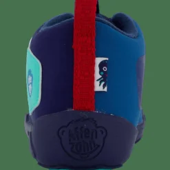 Affenzahn Low Boot Vegan Trail Octopus Blue