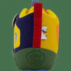 Affenzahn Low Boot Vegan Trail Paradise Bird Blue, Yellow och Multi color Clearance