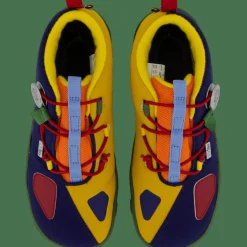 Affenzahn Low Boot Vegan Trail Paradise Bird Blue, Yellow och Multi color Clearance