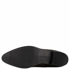Tommy Hilfiger Low Cowboy Flat Suede Dark Coffee Brun Outlet