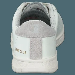 Champion Low Cut Shoe Court Club Patch Ww001 Vit