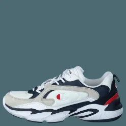 Champion Low Cut Shoe Tampa White Blå och Vit Clearance