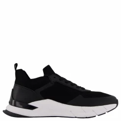 Calvin Klein Low Top Lace Up Mix Ck Black Svart Sale