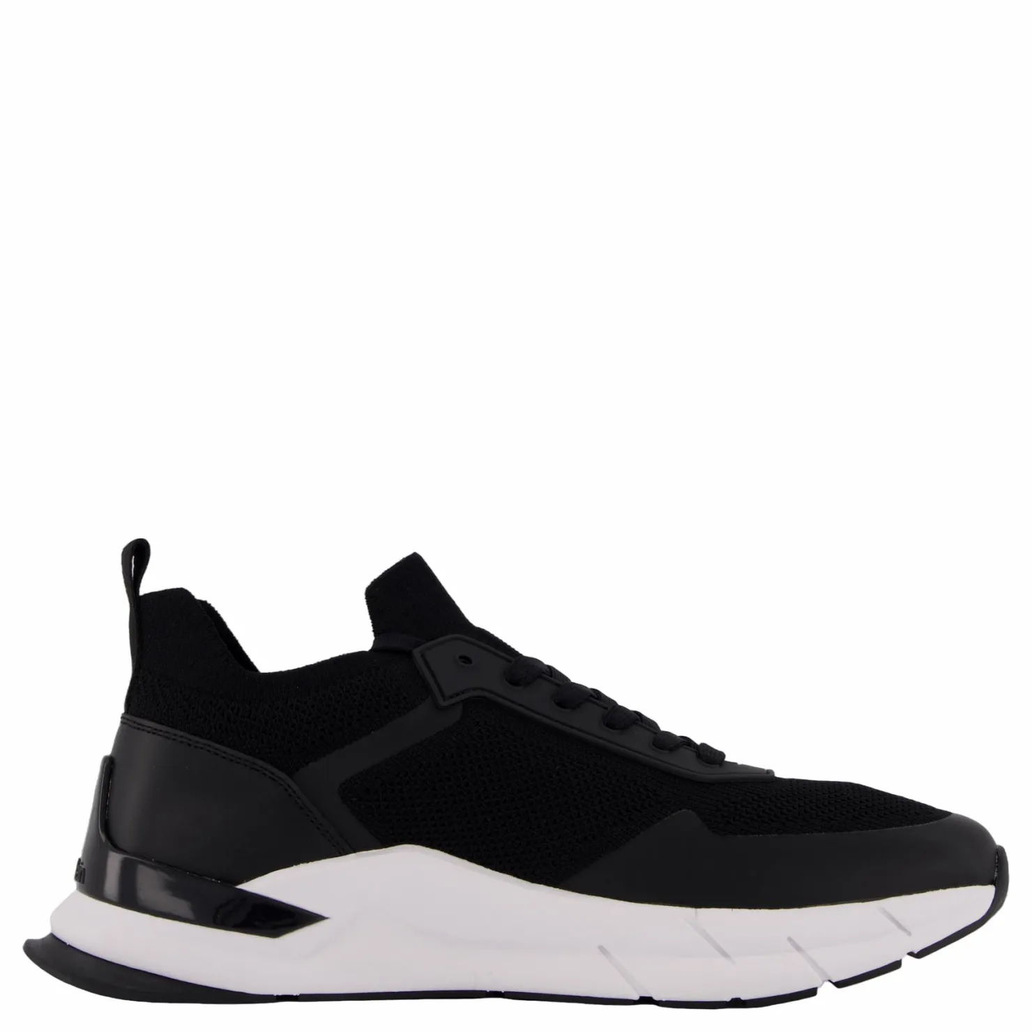 Calvin Klein Low Top Lace Up Mix Ck Black Svart Sale