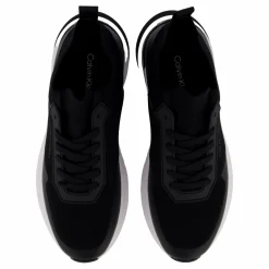 Calvin Klein Low Top Lace Up Mix Ck Black Svart Sale