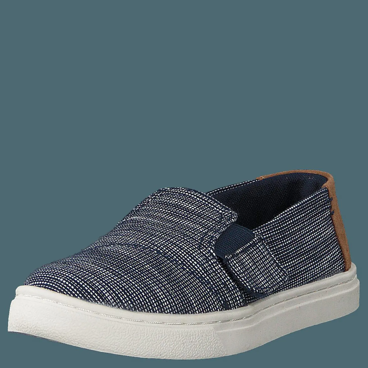 Toms Luca Tiny Navy Striped Chambray Blå