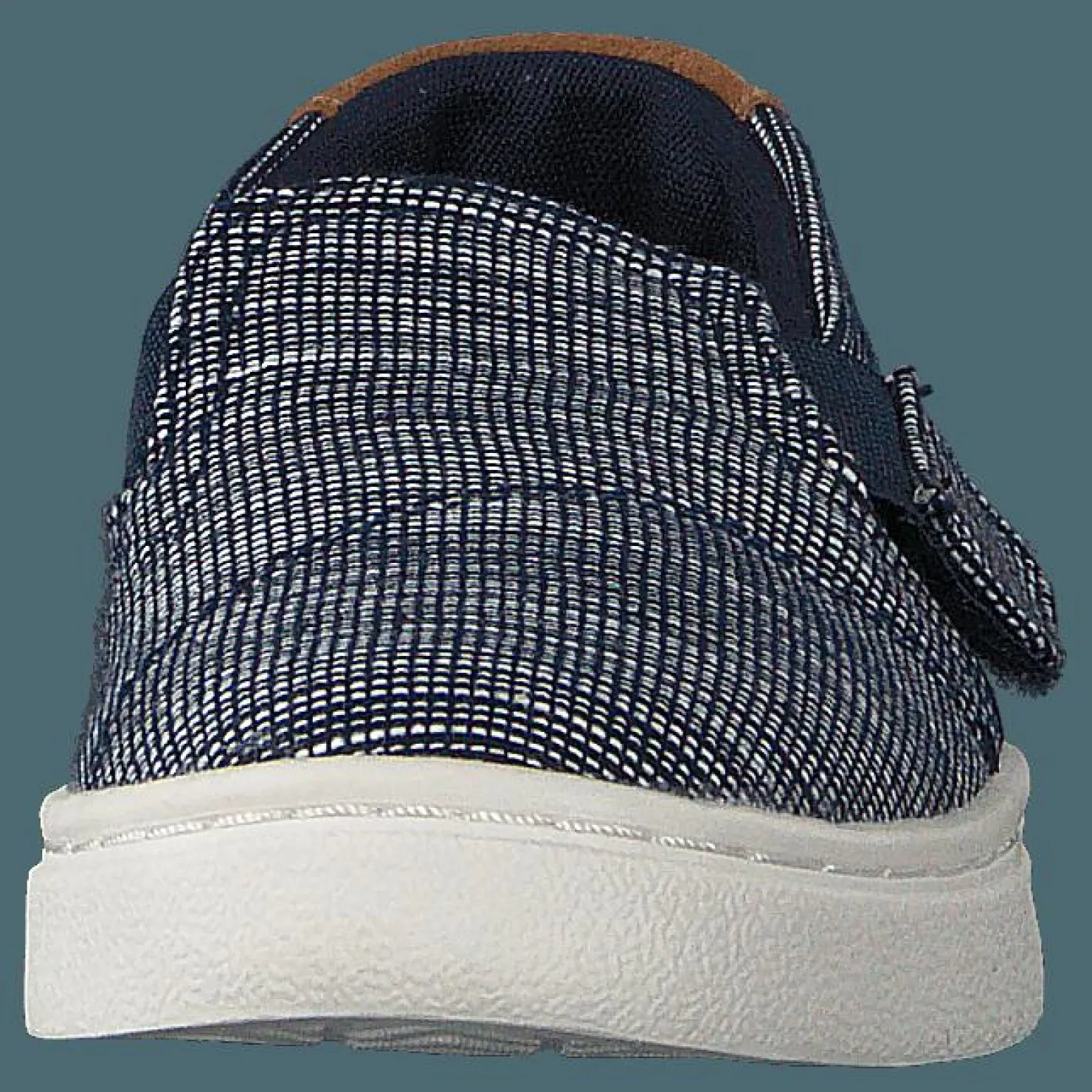 Toms Luca Tiny Navy Striped Chambray Blå