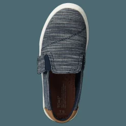 Toms Luca Tiny Navy Striped Chambray Blå
