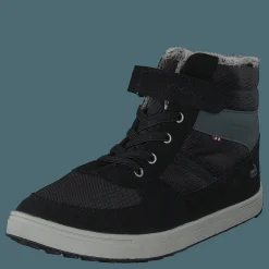 Viking Lucas Mid WP Warm Jr Black/Grey Svart Clearance