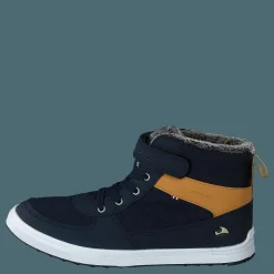 Viking Lucas Mid WP Warm Jr Navy/Honey Blå
