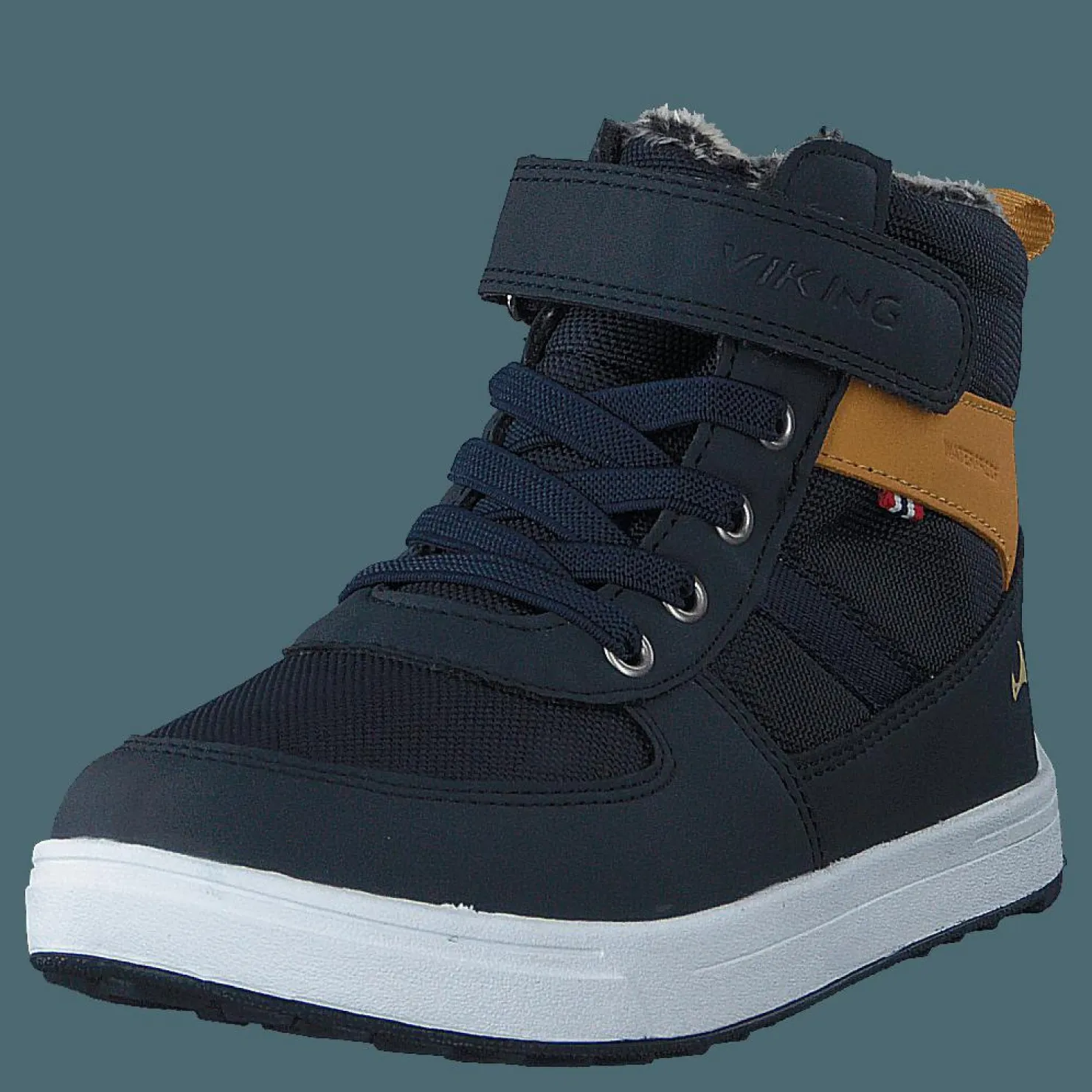 Viking Lukas Warm WP Navy/Honey Blå