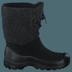 Kuoma Lumitarina Felt Black Svart Discount