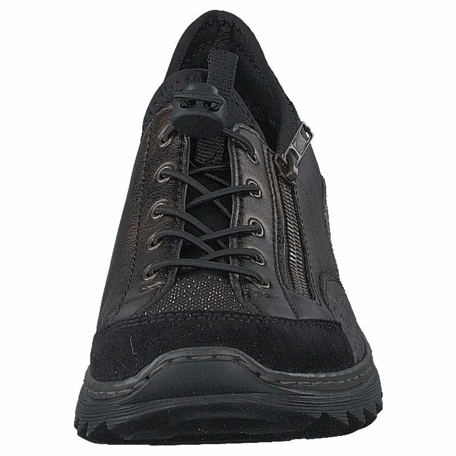 Rieker M6261 Black Combination Svart och Metallisk
