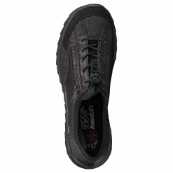 Rieker M6261 Black Combination Svart och Metallisk