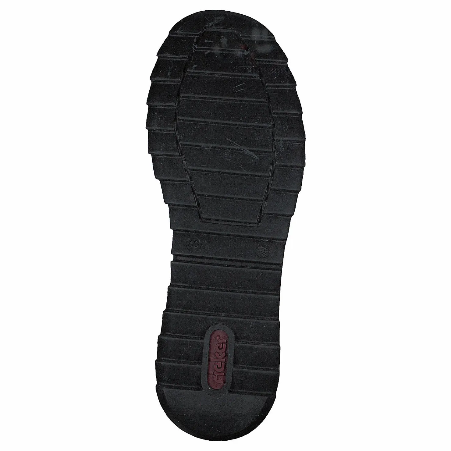 Rieker M6261 Black Combination Svart och Metallisk