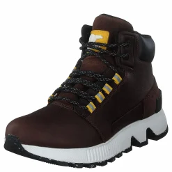 Sorel Mac Hill Mid Ltr Wp Tobacco, Black Brun