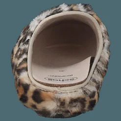 Scholl Maddy Leopard Beige och Brun Clearance