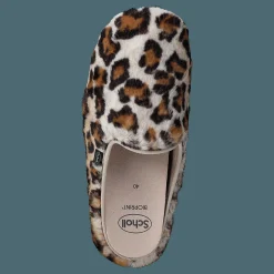 Scholl Maddy Leopard Beige och Brun Clearance
