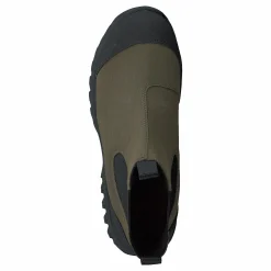 Woden Magda Rubber Track Boot Dark Olive/black Grön Discount