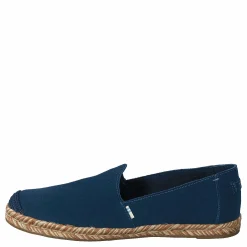 Toms Majolica Blue Suede Wm Pismo E Blue Blå Best