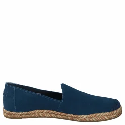 Toms Majolica Blue Suede Wm Pismo E Blue Blå Best