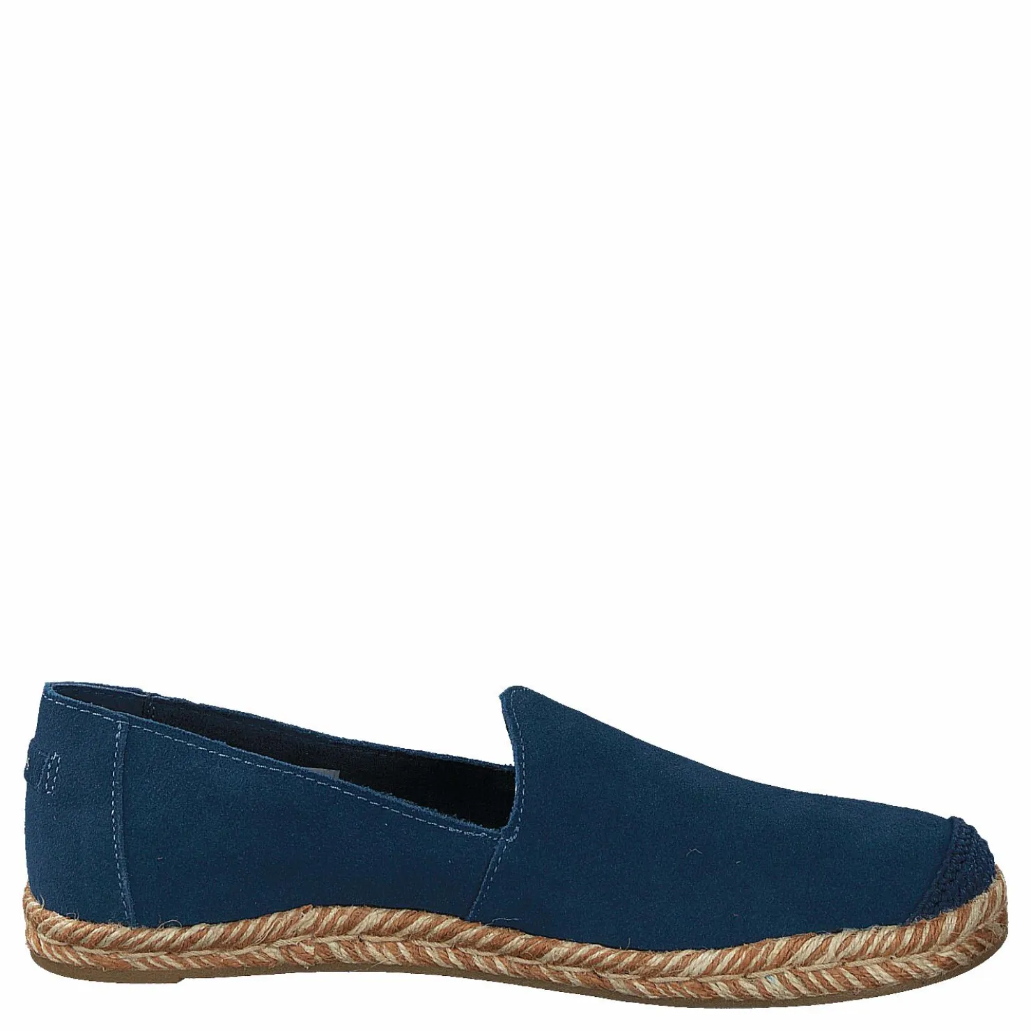 Toms Majolica Blue Suede Wm Pismo E Blue Blå Best