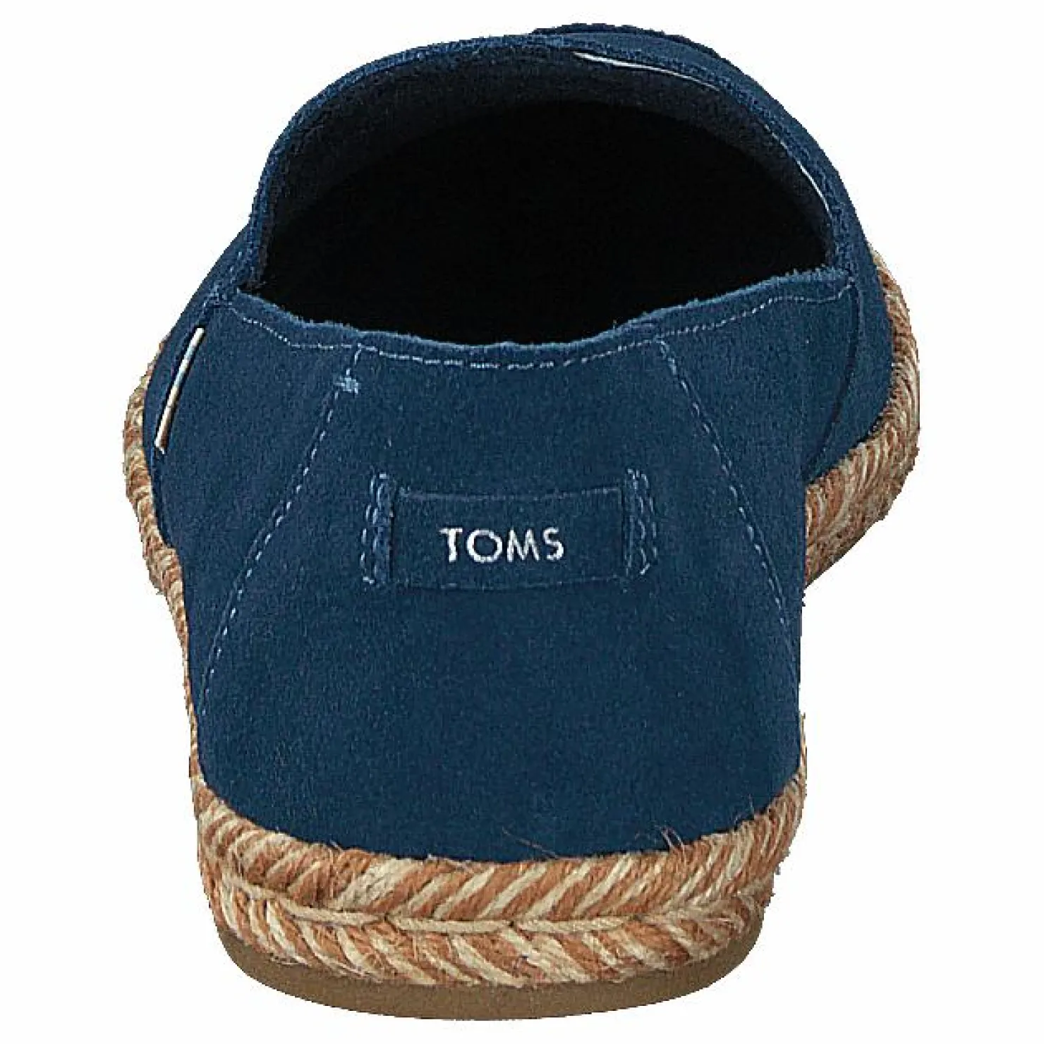 Toms Majolica Blue Suede Wm Pismo E Blue Blå Best