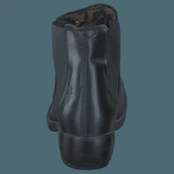 Fly London Make Black Svart Clearance