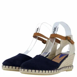Verbenas Malena Serraje Marino Blå och Beige Hot