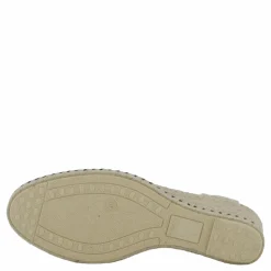 Verbenas Malena Serraje Negro Svart och Beige Outlet