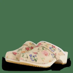 Mohedatoffeln Malin Flower Beige Outlet