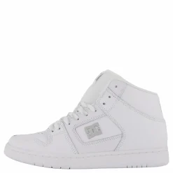 DC Shoes Manteca 4 Hi White/silver Vit Sale