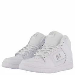 DC Shoes Manteca 4 Hi White/silver Vit Sale