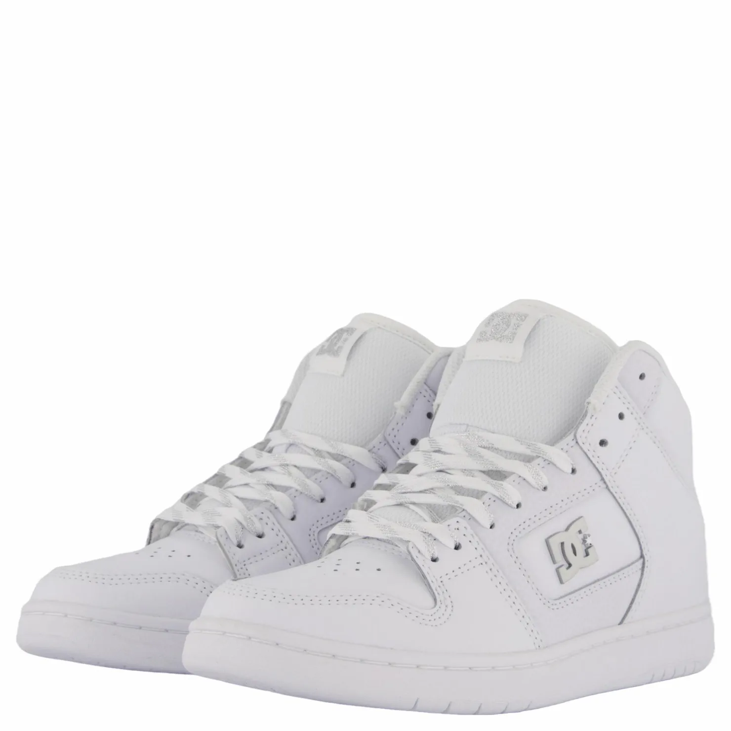 DC Shoes Manteca 4 Hi White/silver Vit Sale