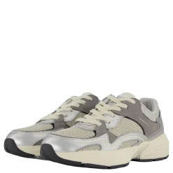 Gant Mardii Sneaker Silver Gray Vit och Grå Discount