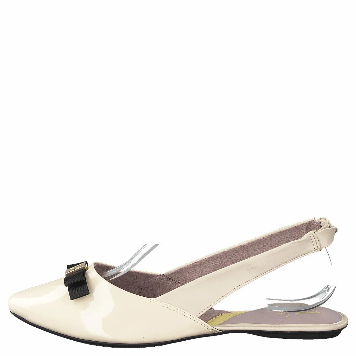 Butterfly Twists Maren Cream/black Patent Brun och Vit New
