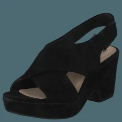 Clarks Maritsa Lara Black Suede Svart Hot