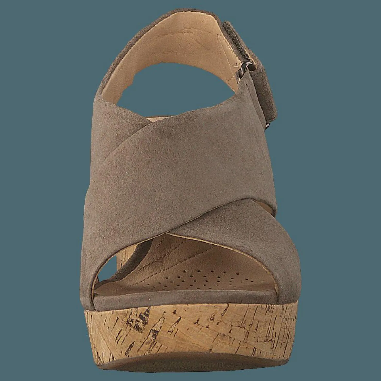 Clarks Maritsa Lara Olive Suede Brun Best