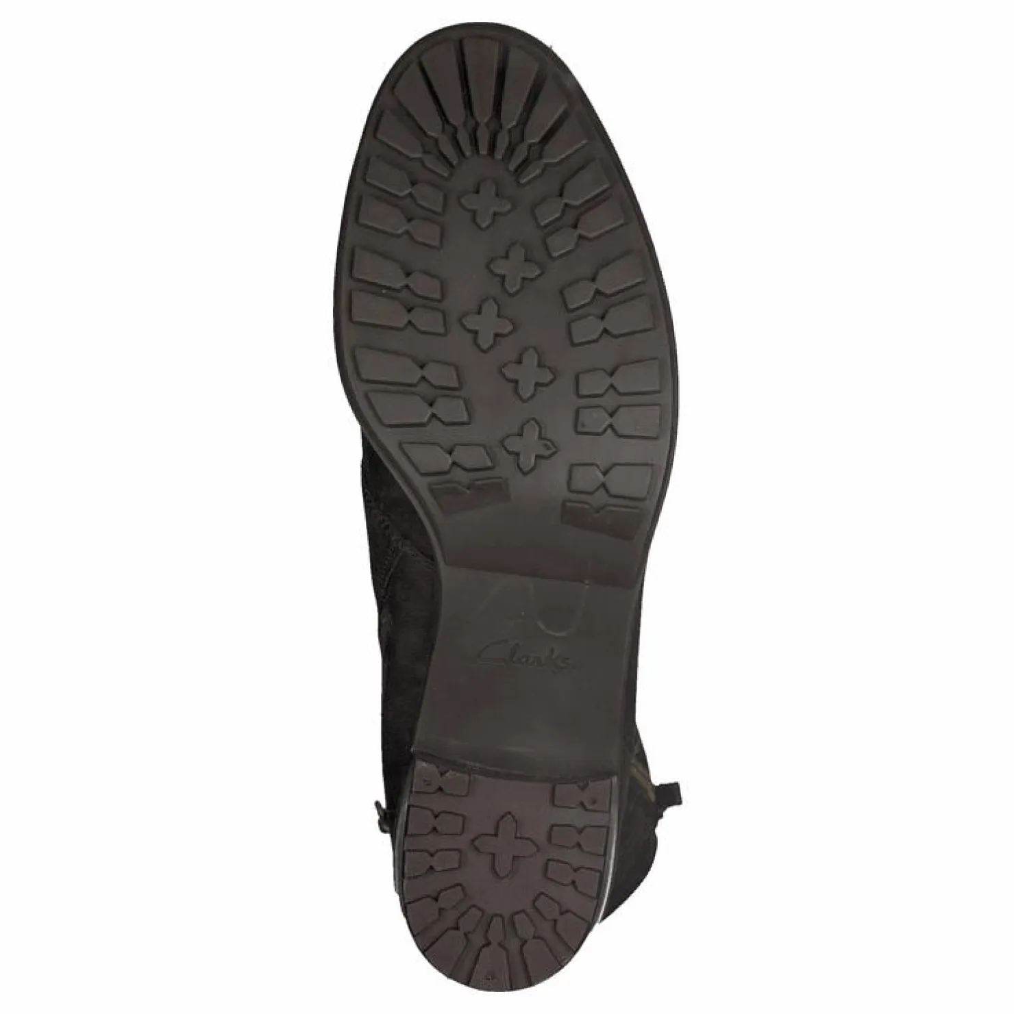 Clarks Maroda Spritz Taupe Leather Brun New