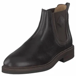 Gant Martin Chelsea G46 Dark Brown Grå Discount
