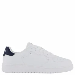 Ralph Lauren Junior Masters Court J-white / Navy Tumbled Vit Best