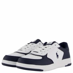 Ralph Lauren Junior Masters Court J-white Tumbled/navy Flerfärgad New