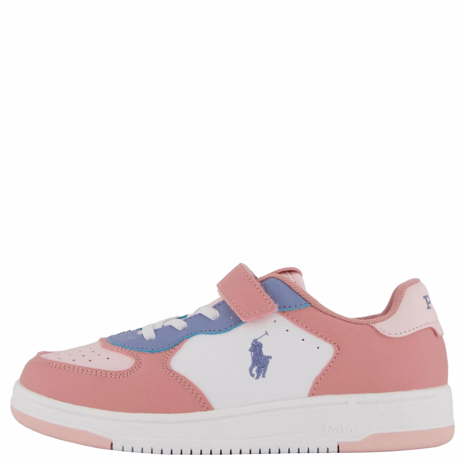 Ralph Lauren Junior Masters Court Ps C-rose Tan/ Light Blue/white M Flerfärgad och Rosa Hot