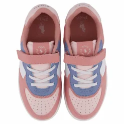 Ralph Lauren Junior Masters Court Ps C-rose Tan/ Light Blue/white M Flerfärgad och Rosa Hot