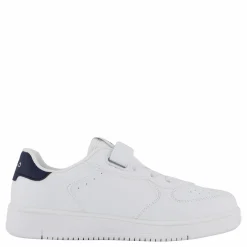 Ralph Lauren Junior Masters Court Ps C-'white / Navy Tumbled Vit Online