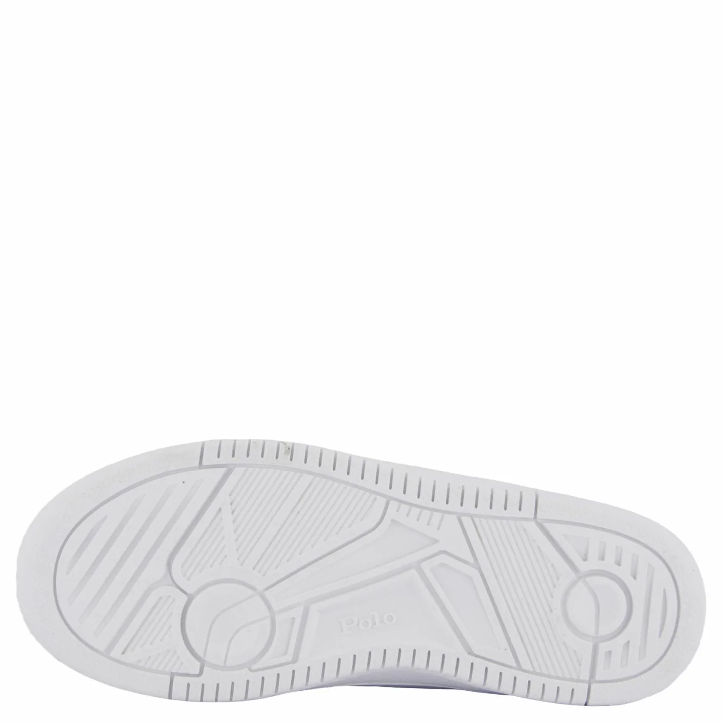 Ralph Lauren Junior Masters Court Ps C-'white / Navy Tumbled Vit Online