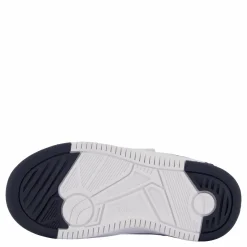 Ralph Lauren Junior Masters Court Ps T-white Tumbled/navy Flerfärgad Sale