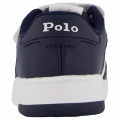 Ralph Lauren Junior Masters Court Ps T-white Tumbled/navy Flerfärgad Sale