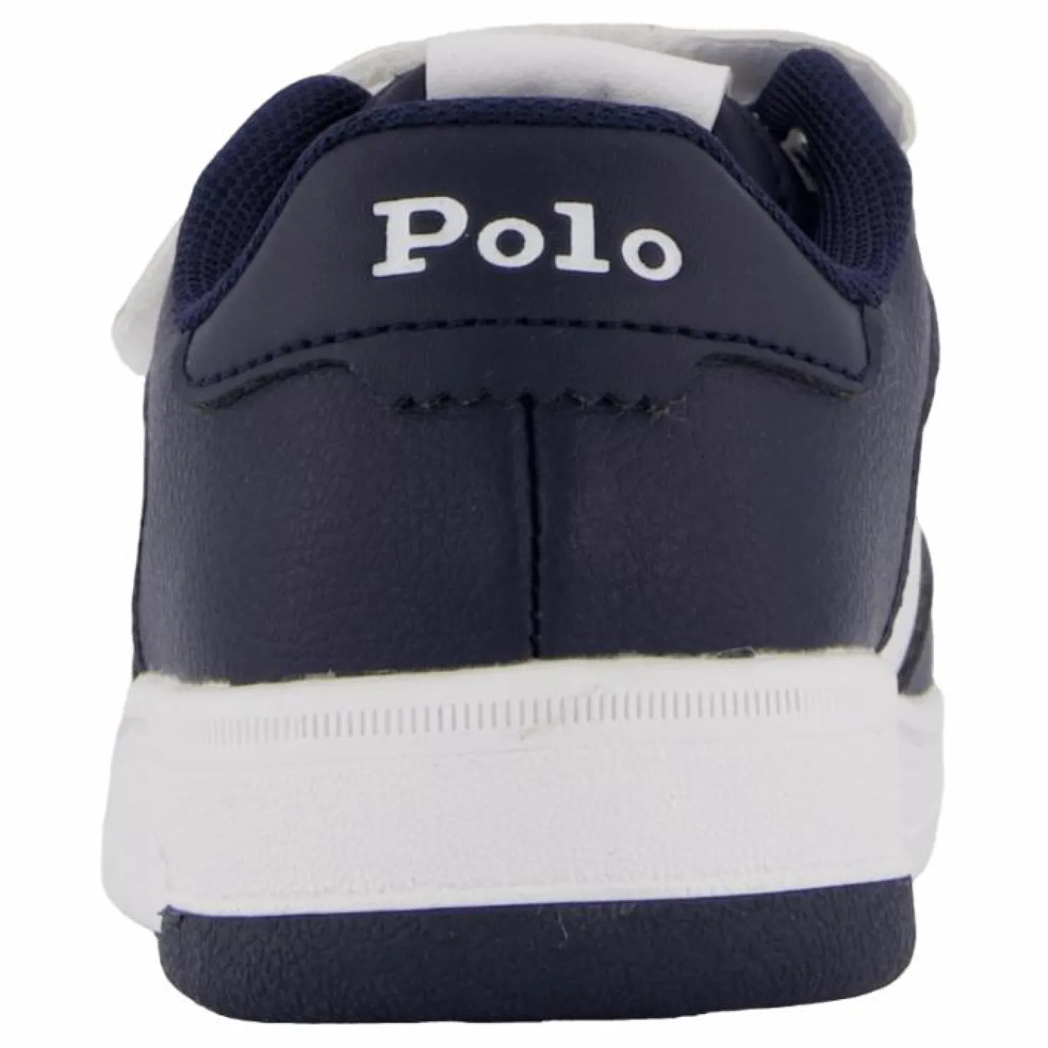 Ralph Lauren Junior Masters Court Ps T-white Tumbled/navy Flerfärgad Sale