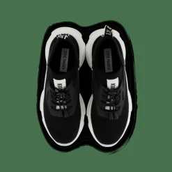 Steve Madden Match Sneaker Black Svart Clearance